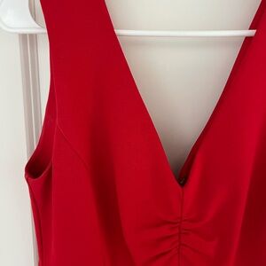 Kate Spade Red Sheath Cocktail Dress